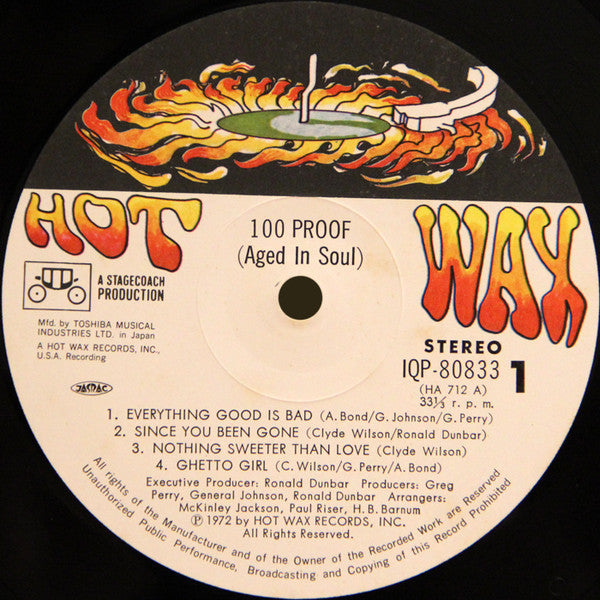 100 Proof Aged In Soul - 100 Proof (LP, Album)