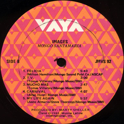 Mongo Santamaria - Images (LP, Album)