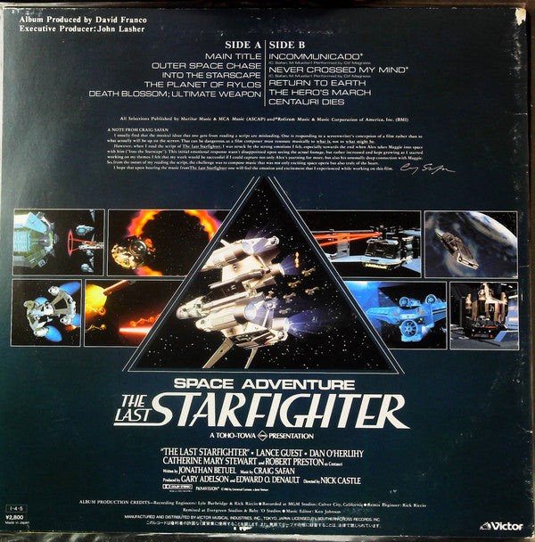 Craig Safan - The Last Starfighter - Original Motion Picture Soundt...