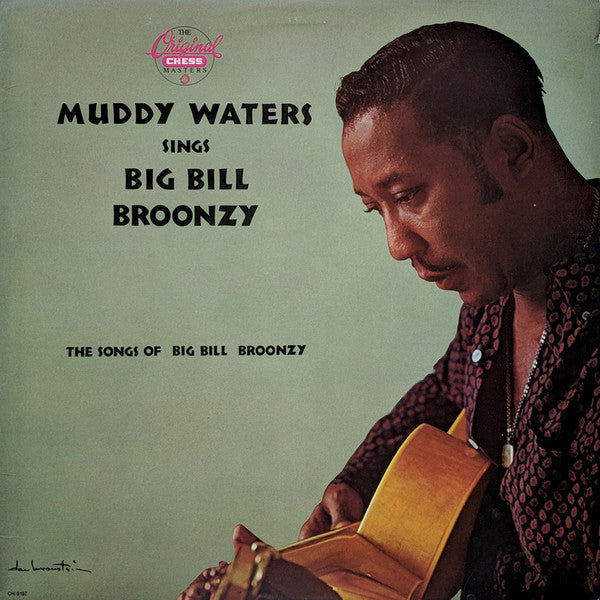 Muddy Waters - Muddy Waters Sings Big Bill Broonzy(LP, Album, RE, Pin)