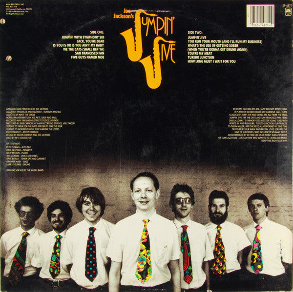 Joe Jackson's Jumpin' Jive - Joe Jackson's Jumpin' Jive(LP, Album, ...