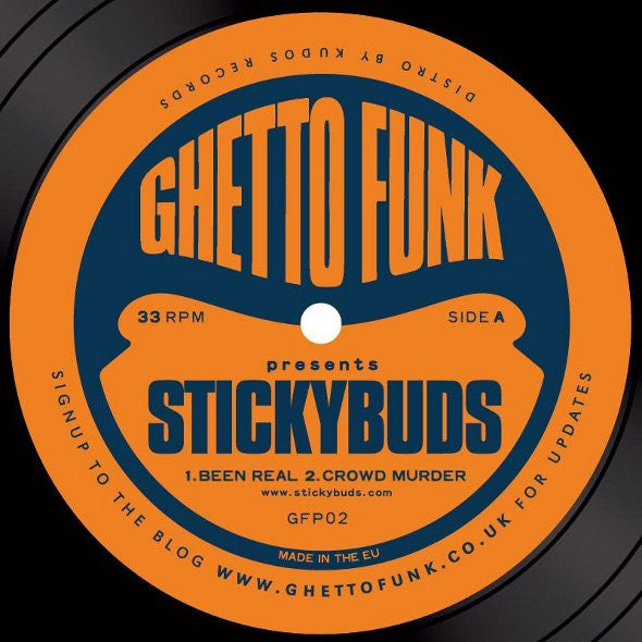 Stickybuds - Ghetto Funk Presents Stickybuds (12"")