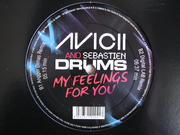 Avicii & Sebastien Drums - My Feelings For You (12"")