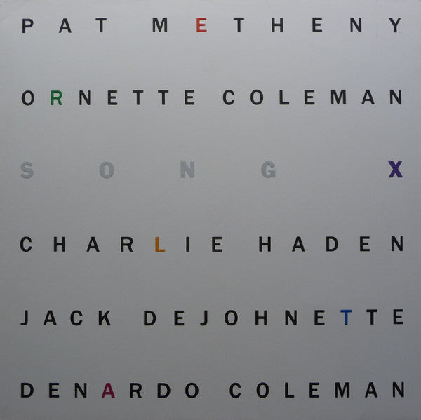 Pat Metheny / Ornette Coleman - Song X (LP, Album)