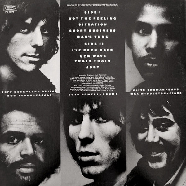 Jeff Beck Group - Rough And Ready (LP, Album, RP, Car)