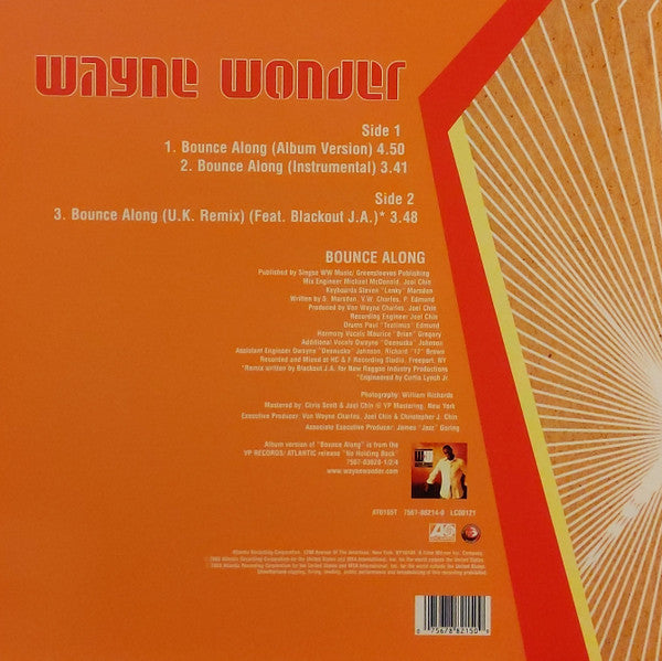 Wayne Wonder - Bounce Along (12"")