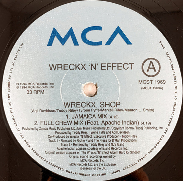 Wreckx 'N' Effect* - Wreckx Shop (12"")