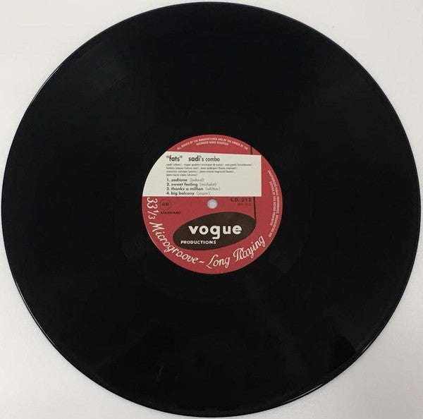 ""Fats"" Sadi's Combo - ""Fats"" Sadi And His Combo (LP, RE)