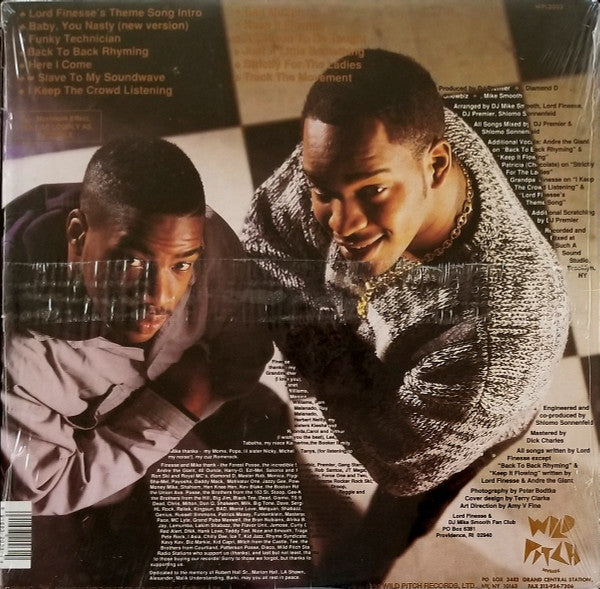 Lord Finesse & DJ Mike Smooth - Funky Technician (LP, Album, RE)