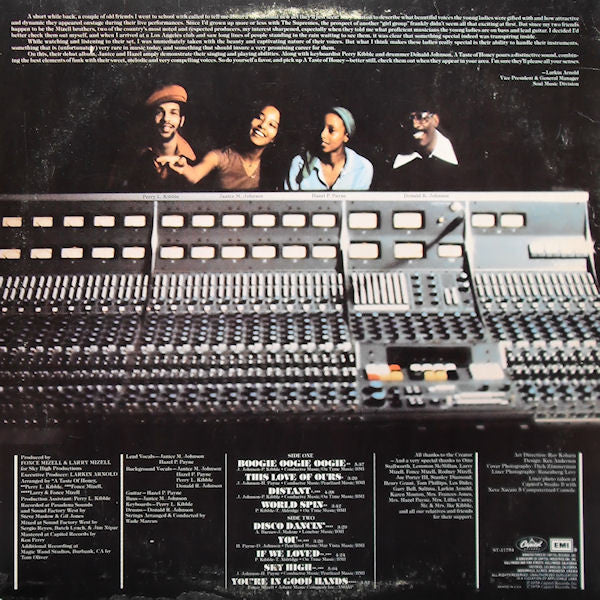 A Taste Of Honey - A Taste Of Honey (LP, Album, Los)