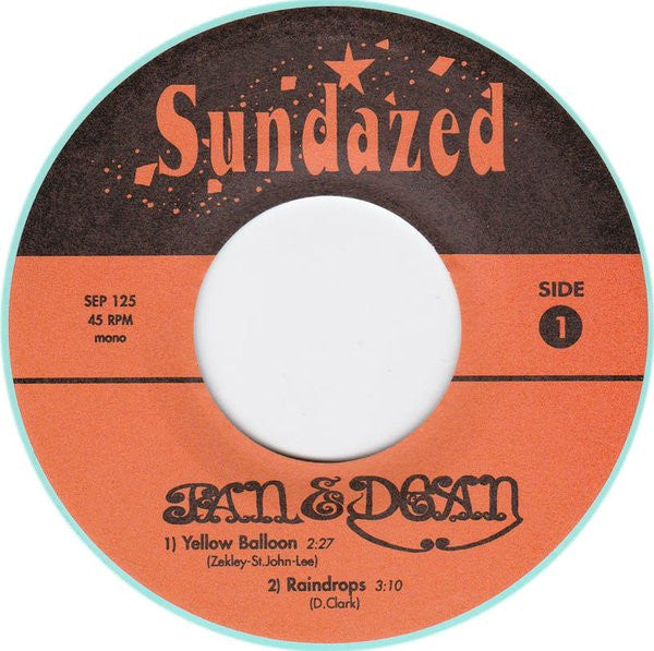 Jan & Dean - Sounds For A Rainy Day (7"", EP, Mono, Gre)