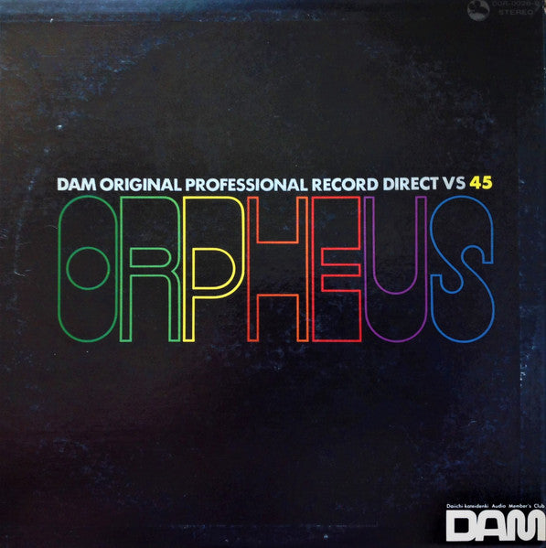 Various - DAM Original Professional Record Direct Vs 45 (12"", Promo)