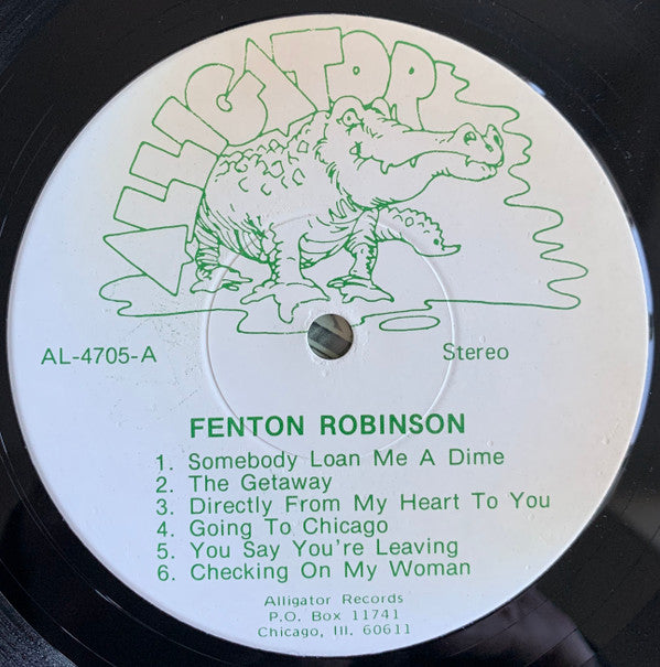 Fenton Robinson - Somebody Loan Me A Dime (LP, Album)
