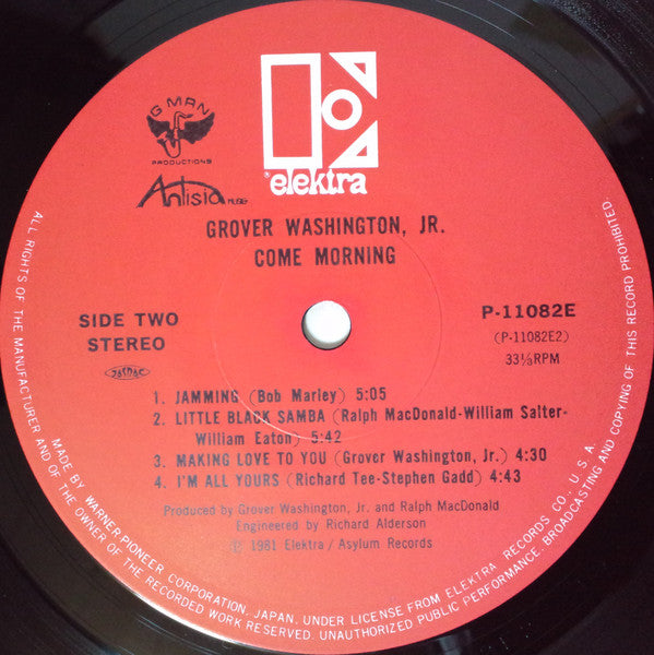 Grover Washington, Jr. - Come Morning (LP, Album)