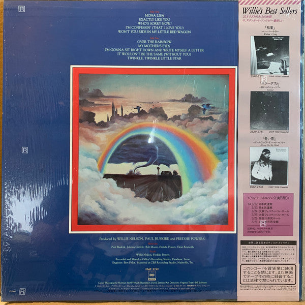 Willie Nelson - Somewhere Over The Rainbow (LP, Album)