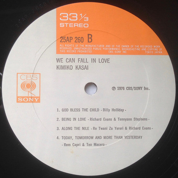 Kimiko Kasai - We Can Fall In Love (LP, Album)