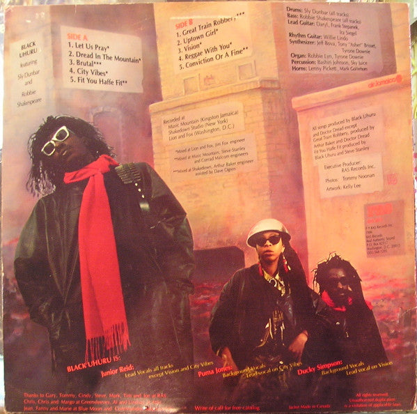 Black Uhuru - Brutal (LP, Album)