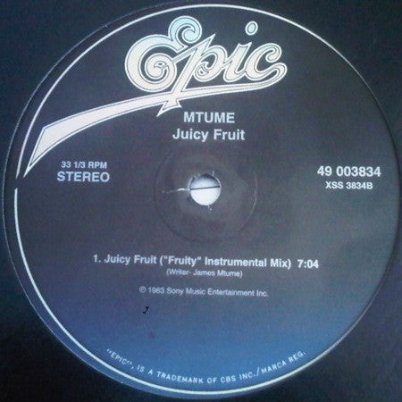 Mtume - Juicy Fruit (12"", RE)