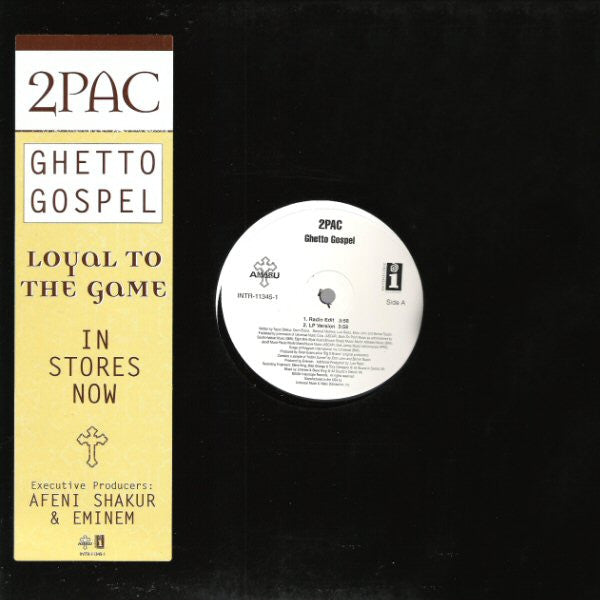 2Pac - Ghetto Gospel (12"", Single)