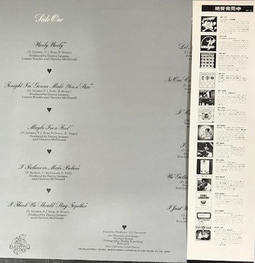 P.J. And Bobby - Love (LP, Album, Promo, Cle)