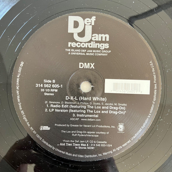 DMX - Party Up (Up In Here) (12"", Single)