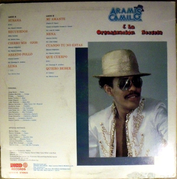 Aramis Camilo & La Organización Secreta - Aramis Camilo (LP, Album)