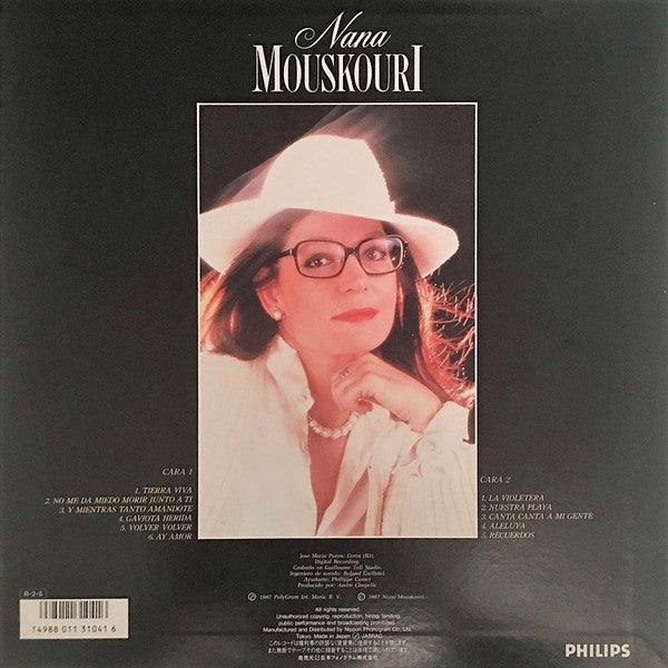 Nana Mouskouri - Tierra Viva (LP, Album)