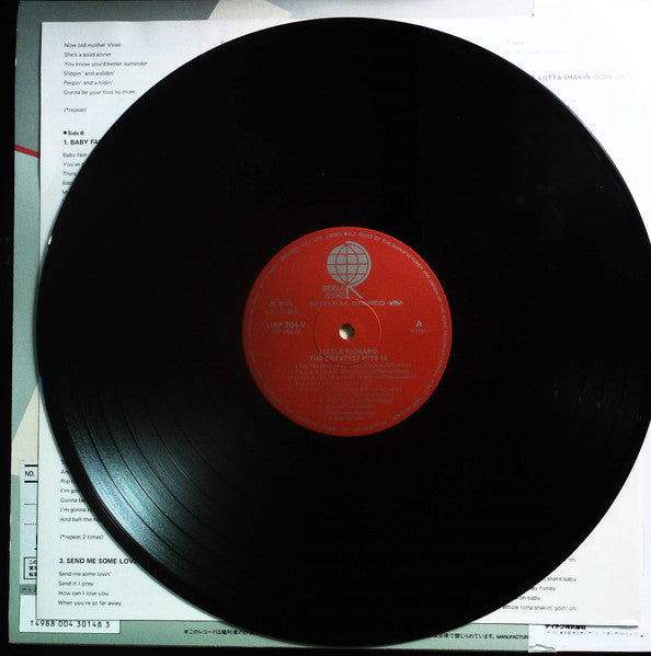 Little Richard - The Greatest Hits 16 (LP, Comp, Promo)