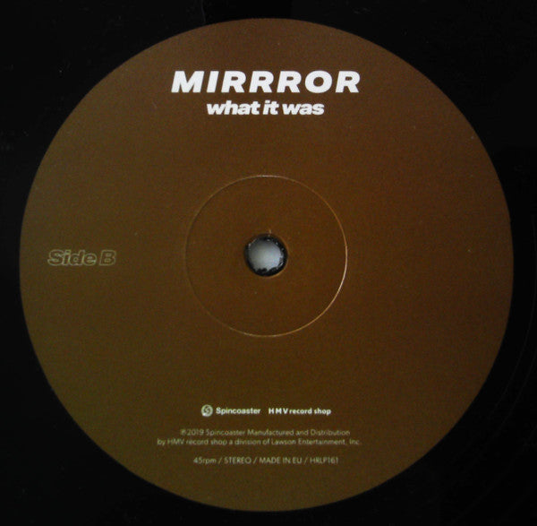 Mirrror - What It Was (LP)