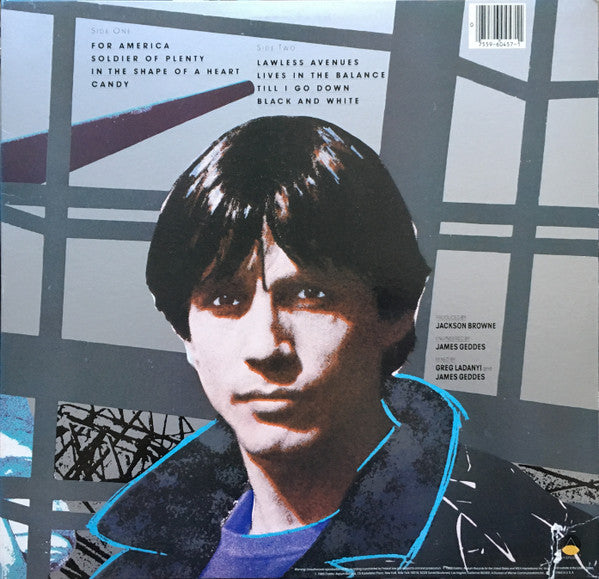 Jackson Browne - Lives In The Balance (LP, Album, SP )