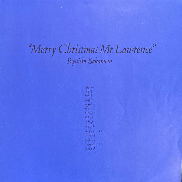 Ryuichi Sakamoto - Merry Christmas Mr. Lawrence = 戦場のメリー・クリスマス オリジナ...