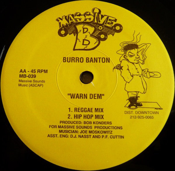 Buccaneer / Burro Banton - 1st Impression / Warn Dem (12"")
