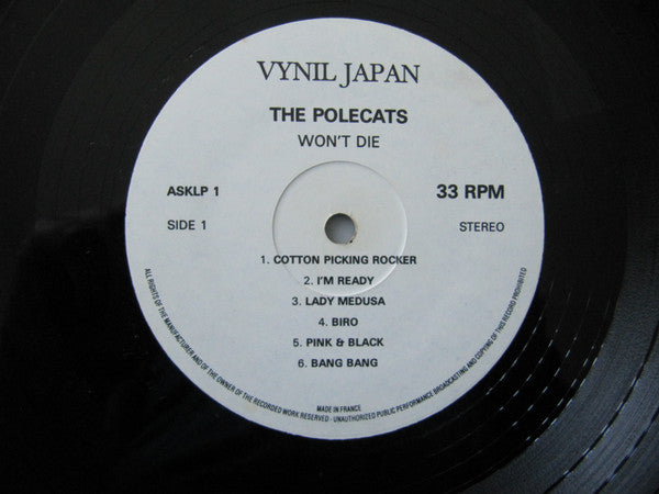 The Polecats - Won't Die ! (LP + 12"", Ltd)