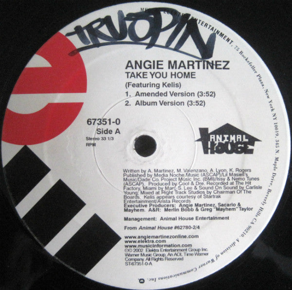 Angie Martinez - Take You Home (12"")