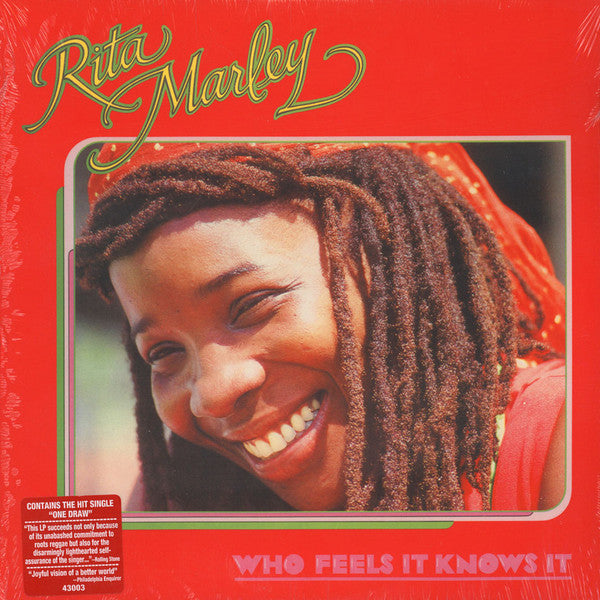 Rita Marley - Who Feels It Knows It (LP, Album, RE)