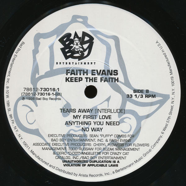 Faith Evans - Keep The Faith (2xLP, Album)