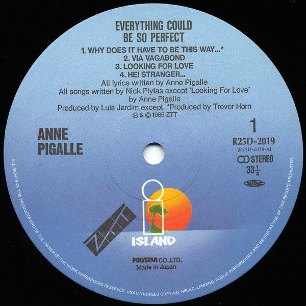 Anne Pigalle - Everything Could Be So Perfect... (LP, Album)