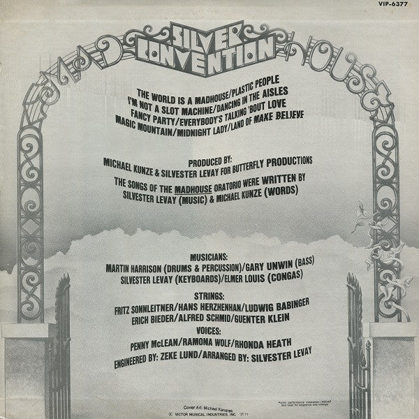Silver Convention - Madhouse (LP, Album, Mixed)