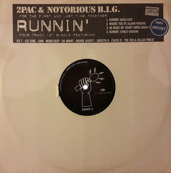 2Pac & Notorious B.I.G. - Runnin' (12"")