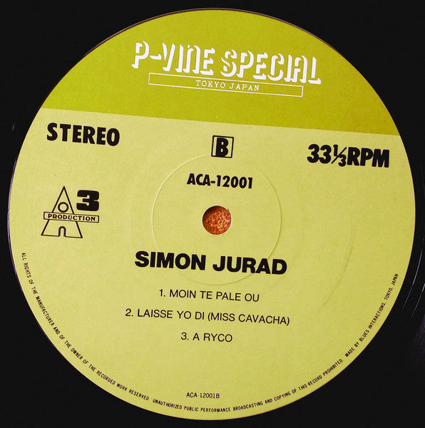 Simon Jurad & Opération 78 - À Cœur Ouvert... (LP, Album)