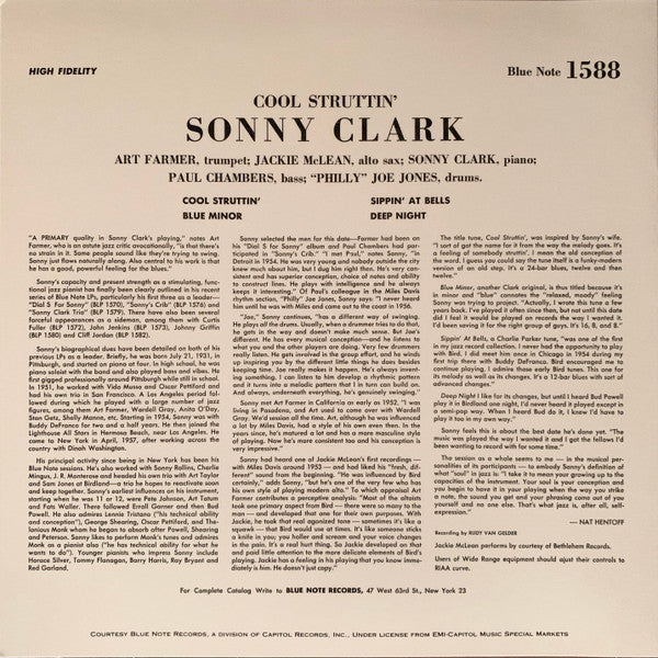Sonny Clark - Cool Struttin' (LP, Album, Ltd, RE, 180)
