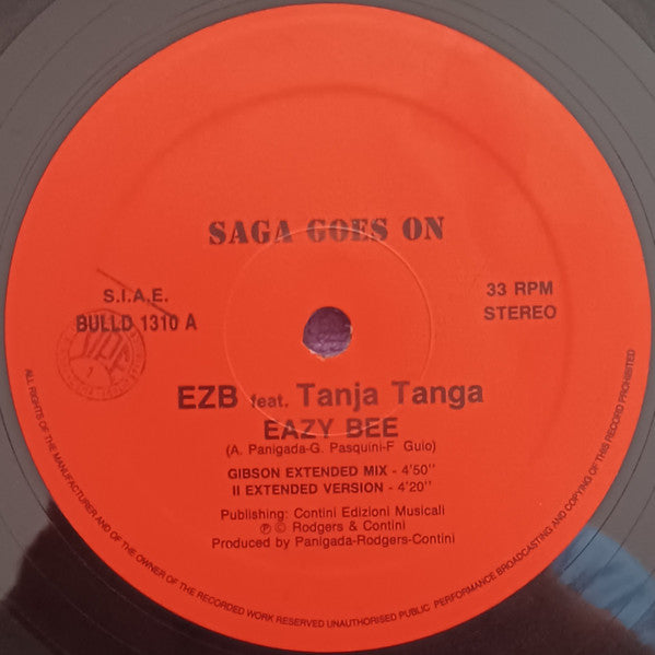EZB feat. Tanja Tanga - Eazy Bee (12"")