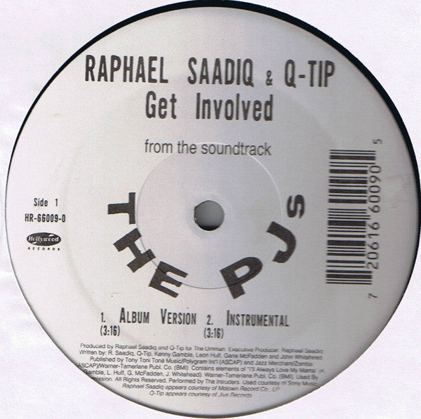 Raphael Saadiq & Q-Tip / Sy Smith - Get Involved / What I Am (12"")