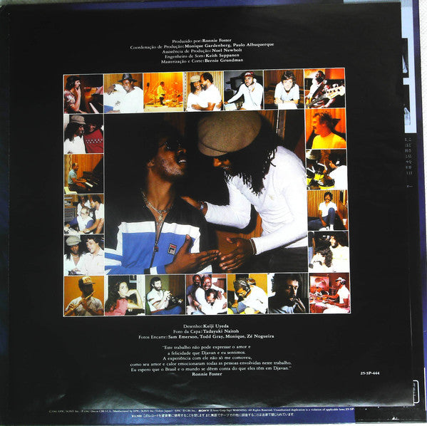 Djavan - Luz (LP, Album, Promo)