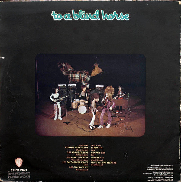 Faces (3) - A Nod Is As Good As A Wink...To A Blind Horse (LP, Album)