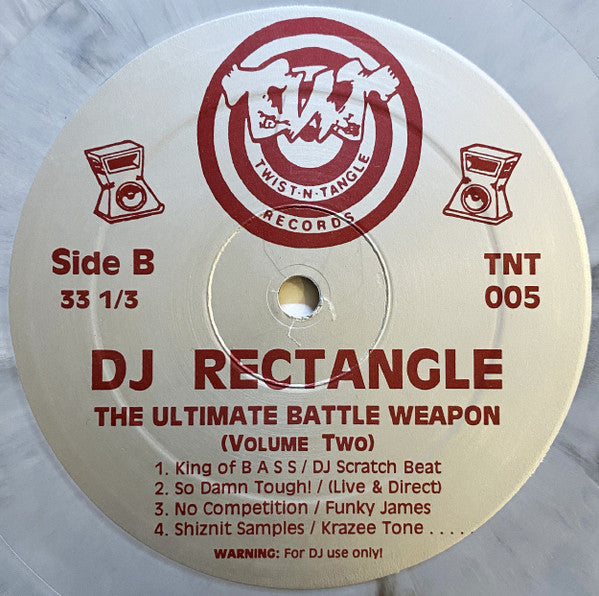 DJ Rectangle - The Ultimate Battle Weapon (Volume Two) (12"", Gre)