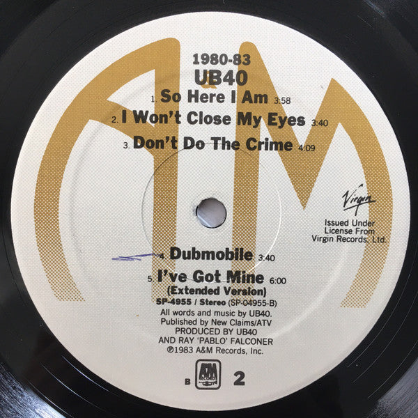 UB40 - 1980-1983 (LP, Comp, B =)