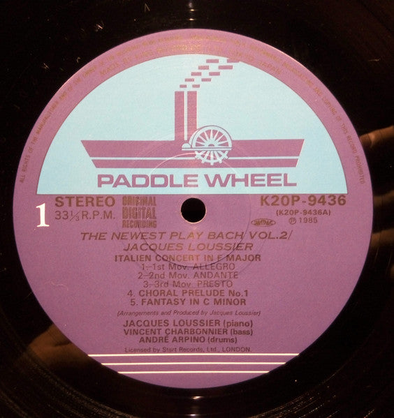 Jacques Loussier - The Newest Play Bach: In Digital Recording Volum...