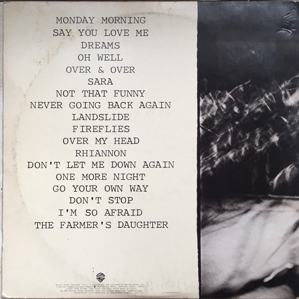 Fleetwood Mac - Fleetwood Mac Live (2xLP, Album, LA )