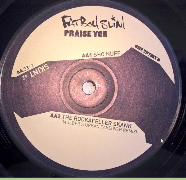 Fatboy Slim - Praise You (12"", Single)